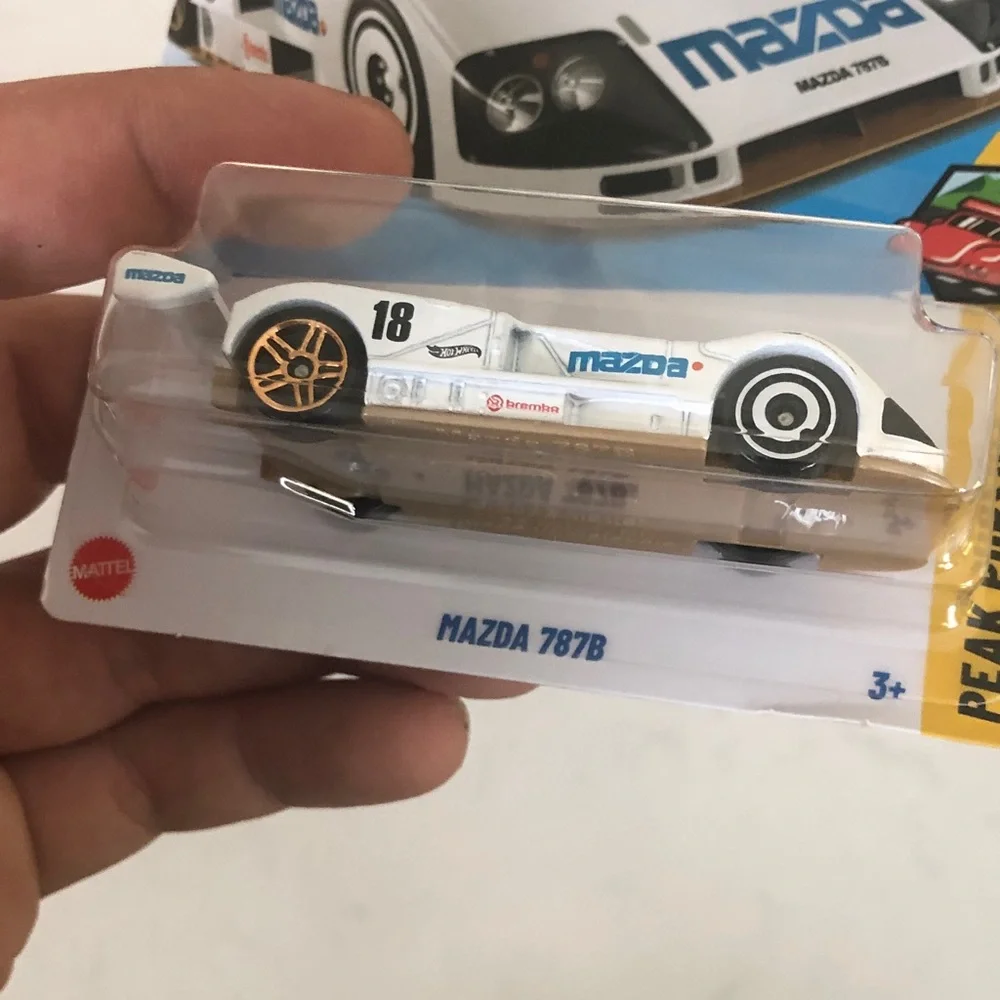 Mazda 787B White Toy Car